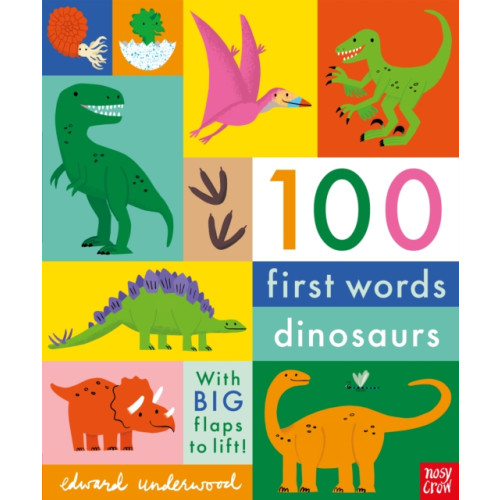 Nosy Crow Ltd 100 First Words: Dinosaurs (bok, board book, eng)
