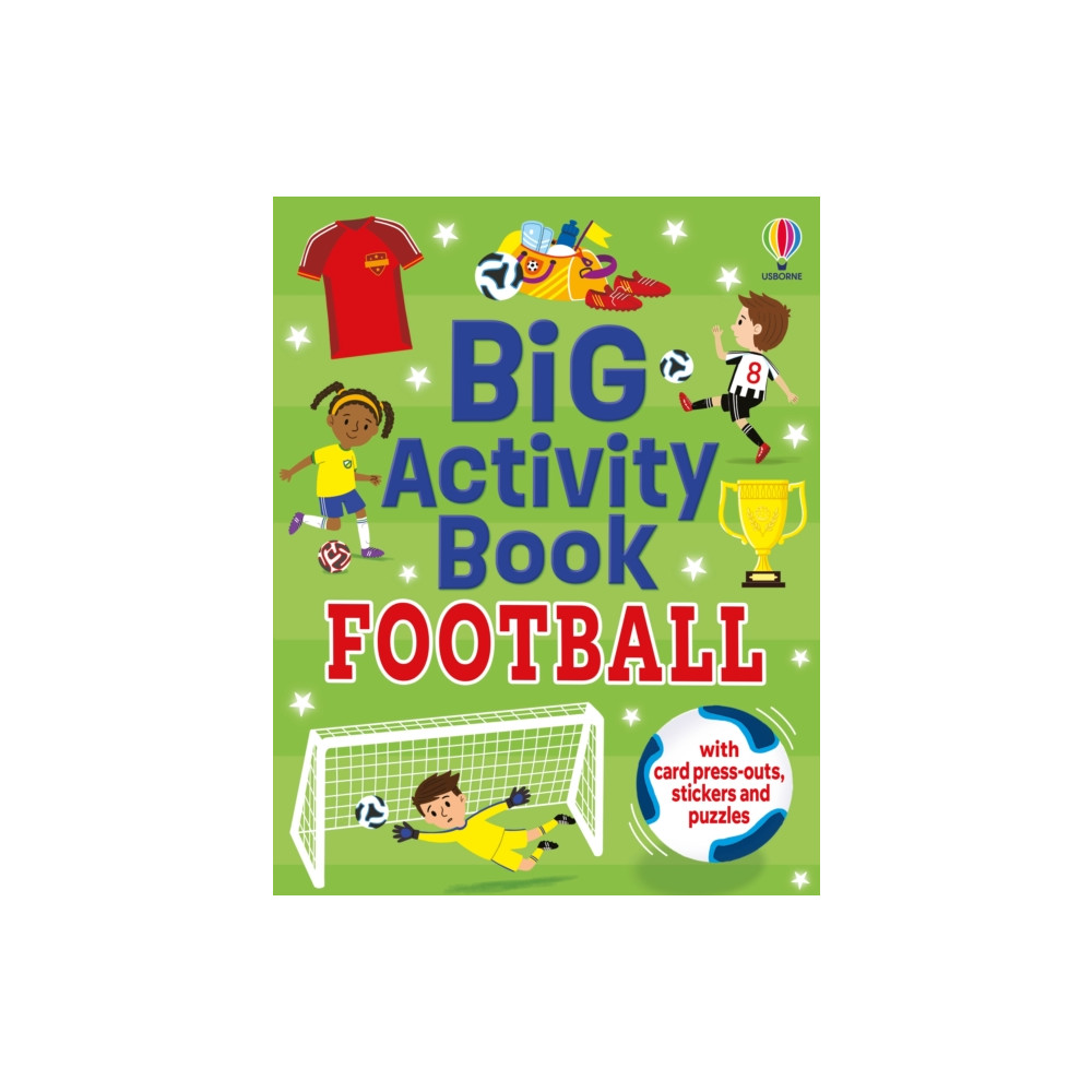 Produktbild för Big Activity Book Football (häftad, eng)