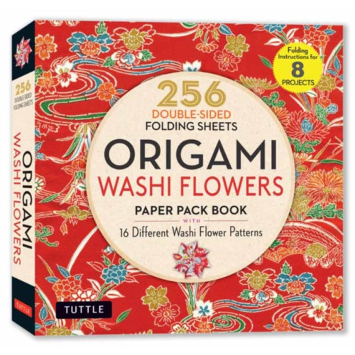 Tuttle Publishing Origami Washi Flowers Paper Pack Book (häftad, eng)