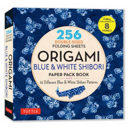 Tuttle Publishing Origami Blue & White Shibori Paper Pack Book (häftad, eng)