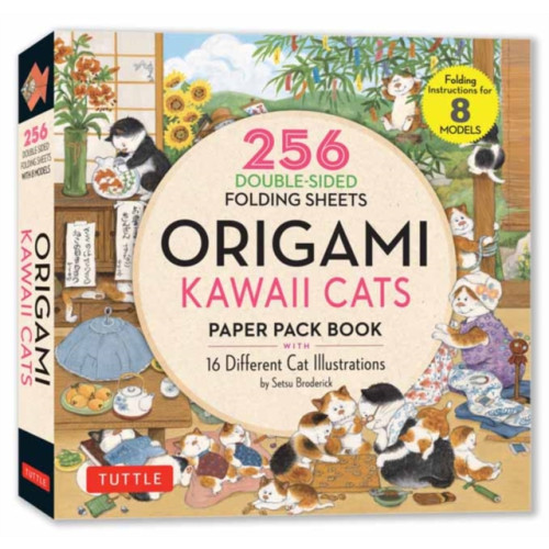 Tuttle Publishing Origami Kawaii Cats Paper Pack Book (häftad, eng)