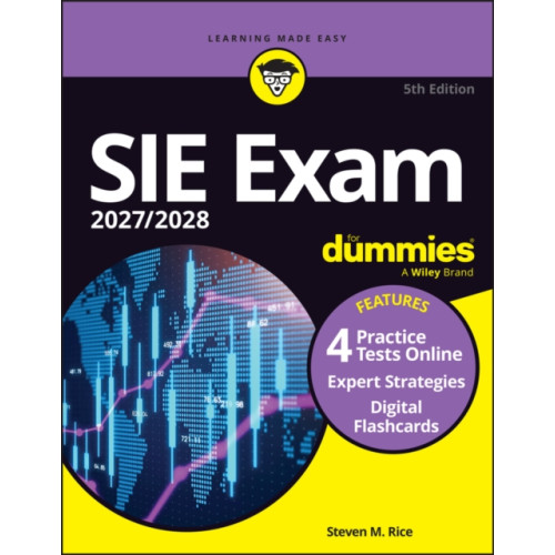 John Wiley & Sons Inc SIE Exam 2027/2028 For Dummies (Securities Industry Essentials Exam Prep + Practice Tests & Flashcards Online) (häftad, eng)