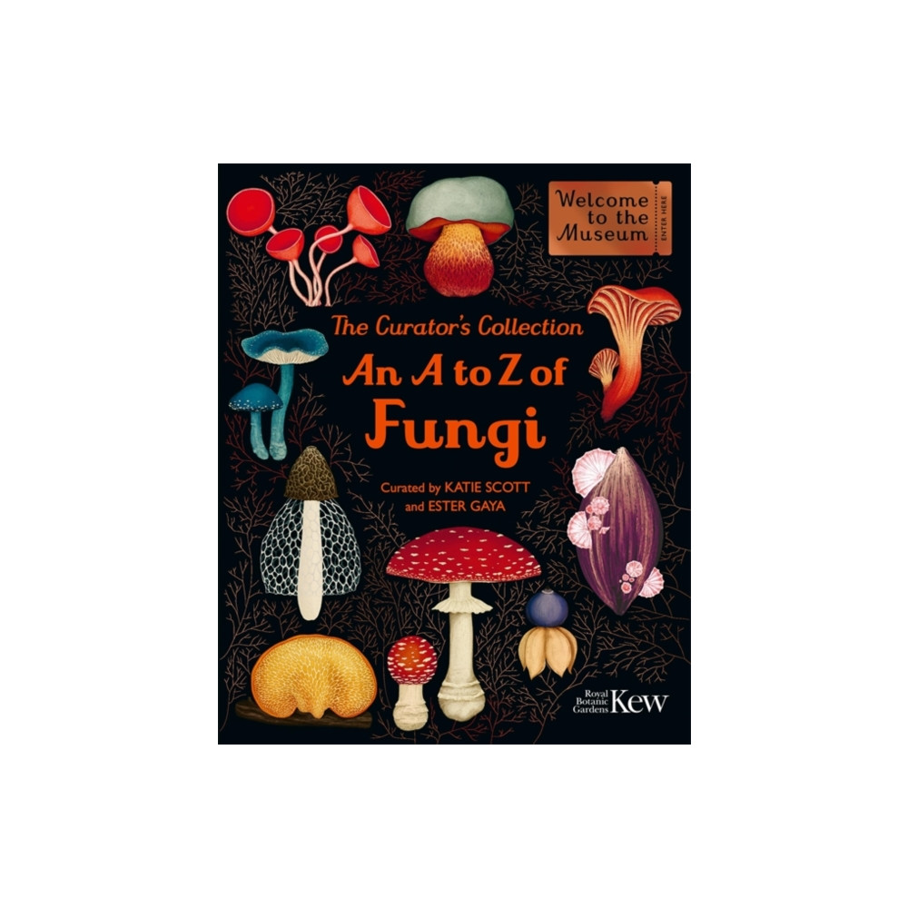 Produktbild för The Curator's Collection: An A to Z of Fungi (inbunden, eng)