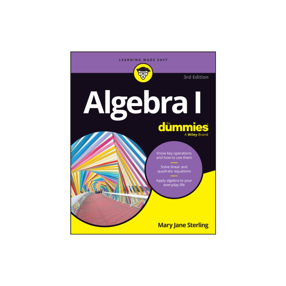 Produktbild för Algebra I For Dummies (häftad, eng)