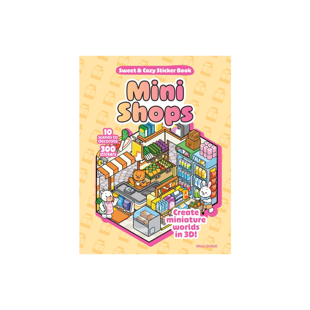 Produktbild för Mini Shops Sweet & Cozy Sticker Book (inbunden, eng)