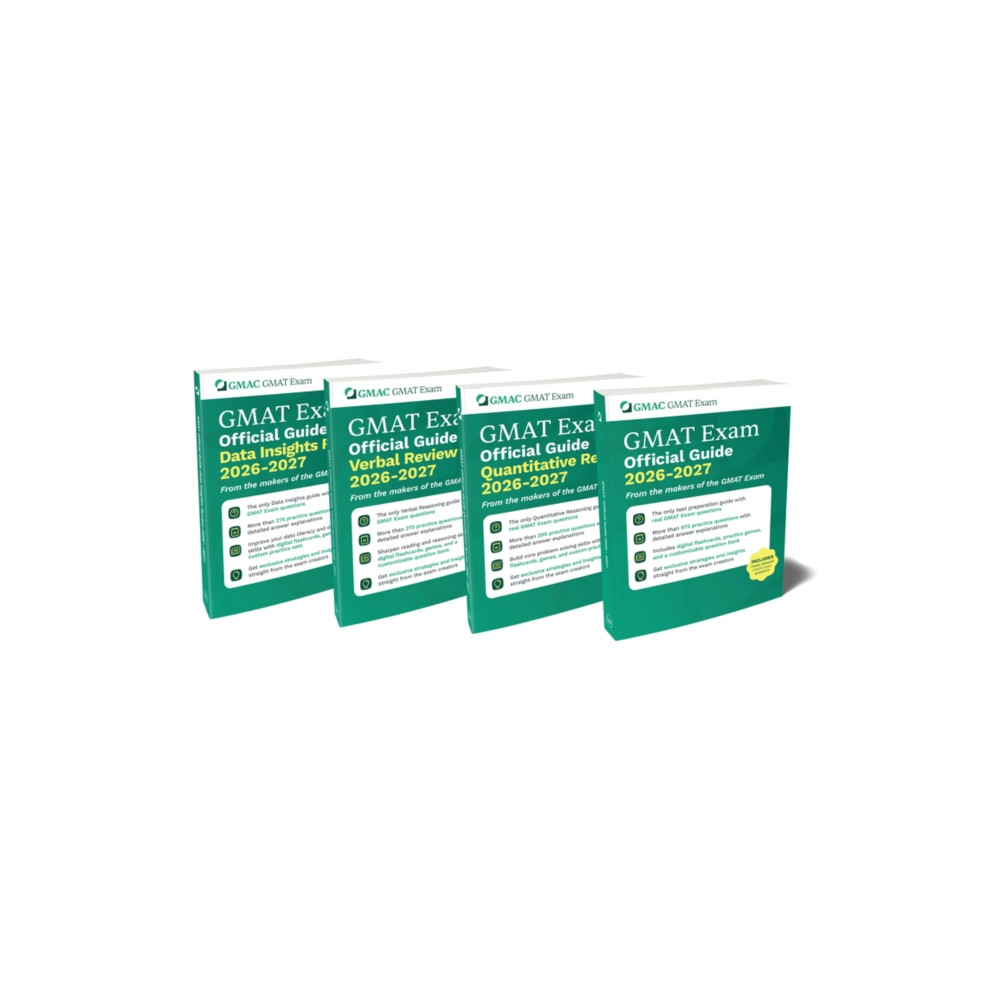 Produktbild för GMAT Official Guide 2026-2027 Bundle (häftad, eng)