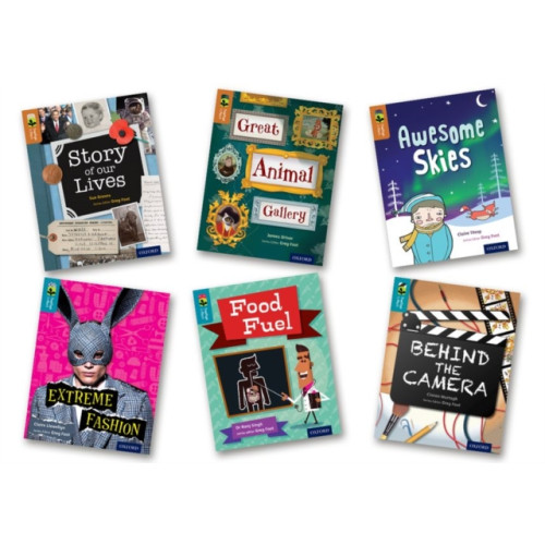 Oxford University Press Oxford Reading Tree TreeTops inFact: Oxford Level 8/9: Pack of 6 (häftad, eng)