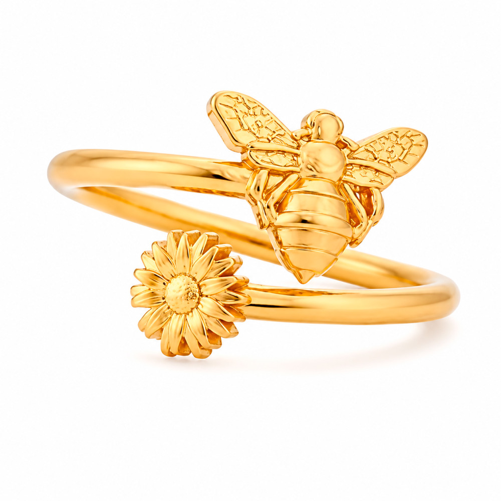 Produktbild för ALEX AND ANI A16RW04G - Ring Dam (55)
