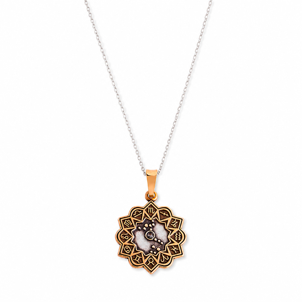 Produktbild för ALEX AND ANI A17ENZD02RS - Necklace Dam (45CM)