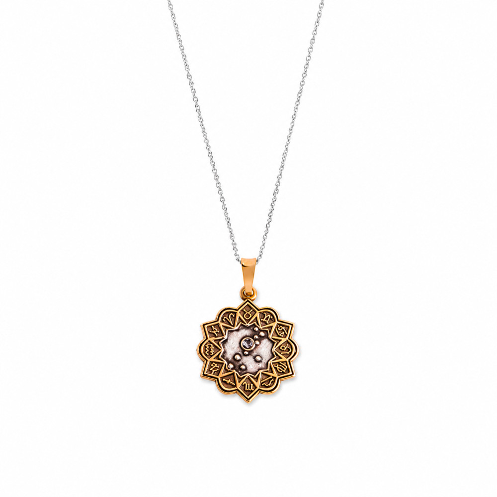 Produktbild för ALEX AND ANI A17ENZD06RS - Necklace Dam (45CM)