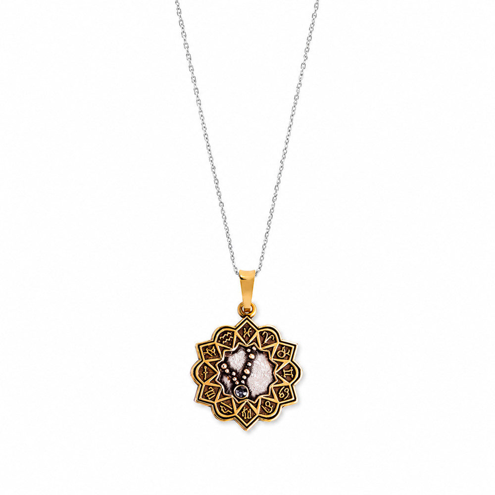 Produktbild för ALEX AND ANI A17ENZD12RS - Necklace Dam (45CM)
