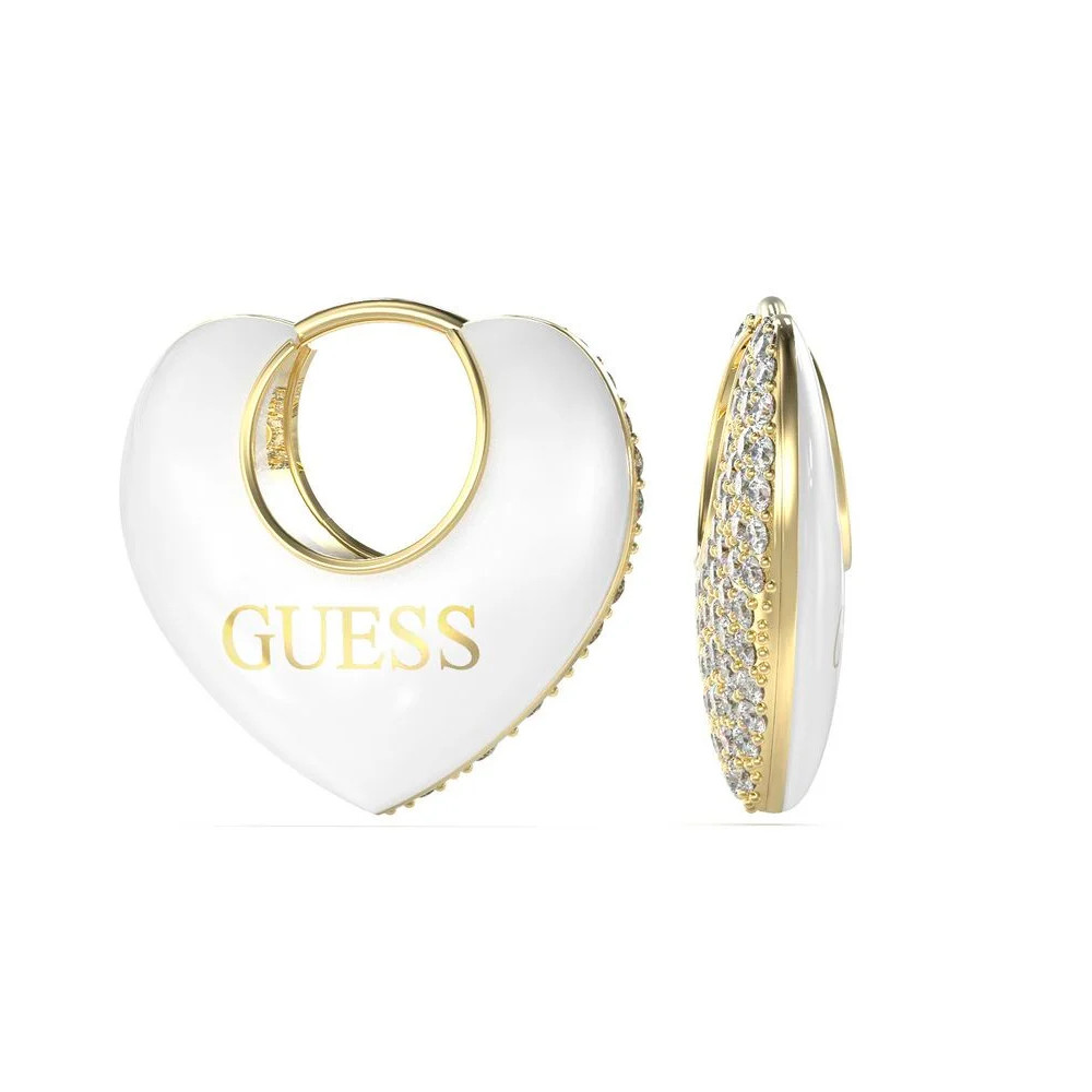 Produktbild för GUESS JUBE05206JWY - Earrings Dam (2CM)