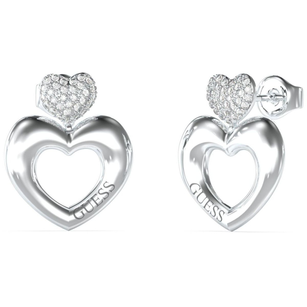 Produktbild för GUESS JUBE05209JWRH - Earrings Dam (2CM)