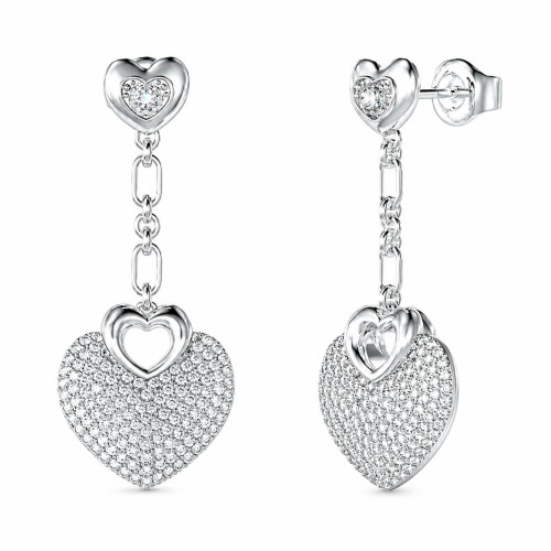 Guess GUESS JUBE05210JWRH - Earrings Dam (4CM)