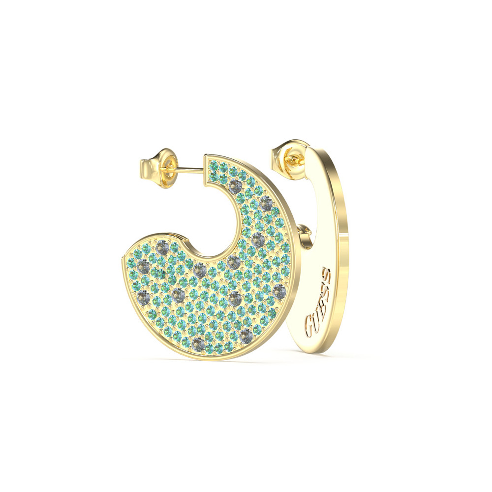 Produktbild för GUESS JUBE05230JWYG - Earrings Dam (3CM)