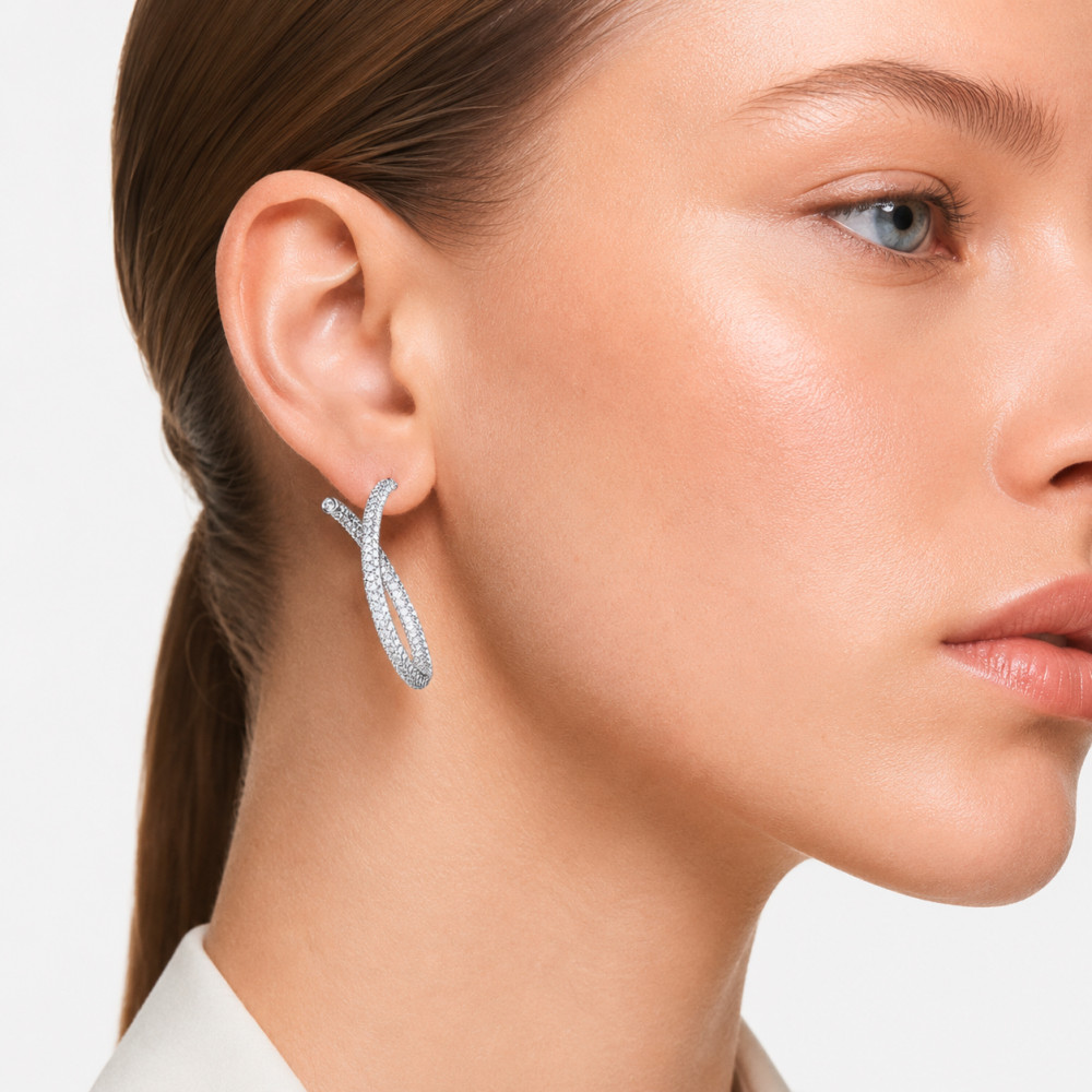 Produktbild för SWAROVSKI 5695939 - Earrings Dam (3,5CM)