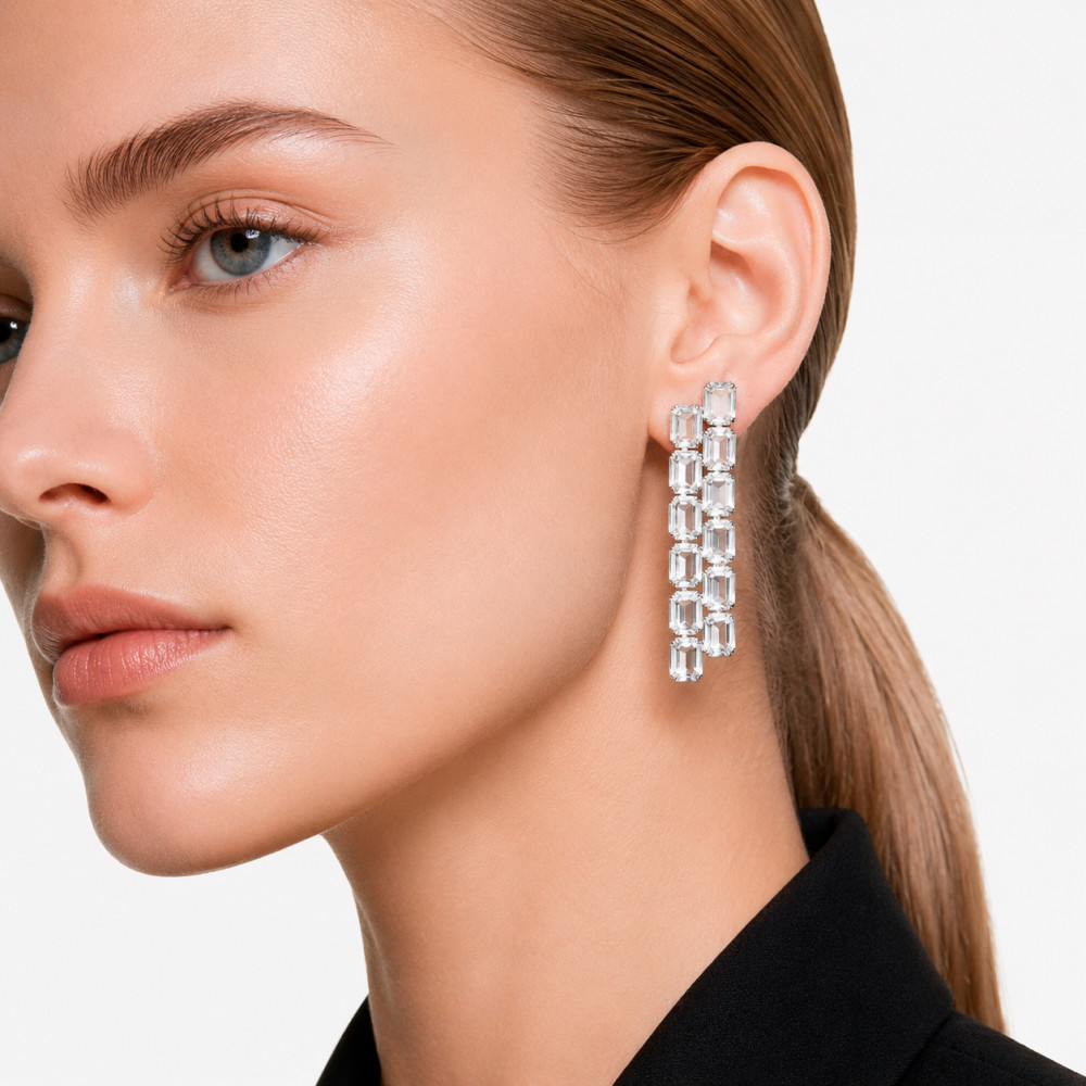 Produktbild för SWAROVSKI 5696320 - Earrings Dam (5,5CM)