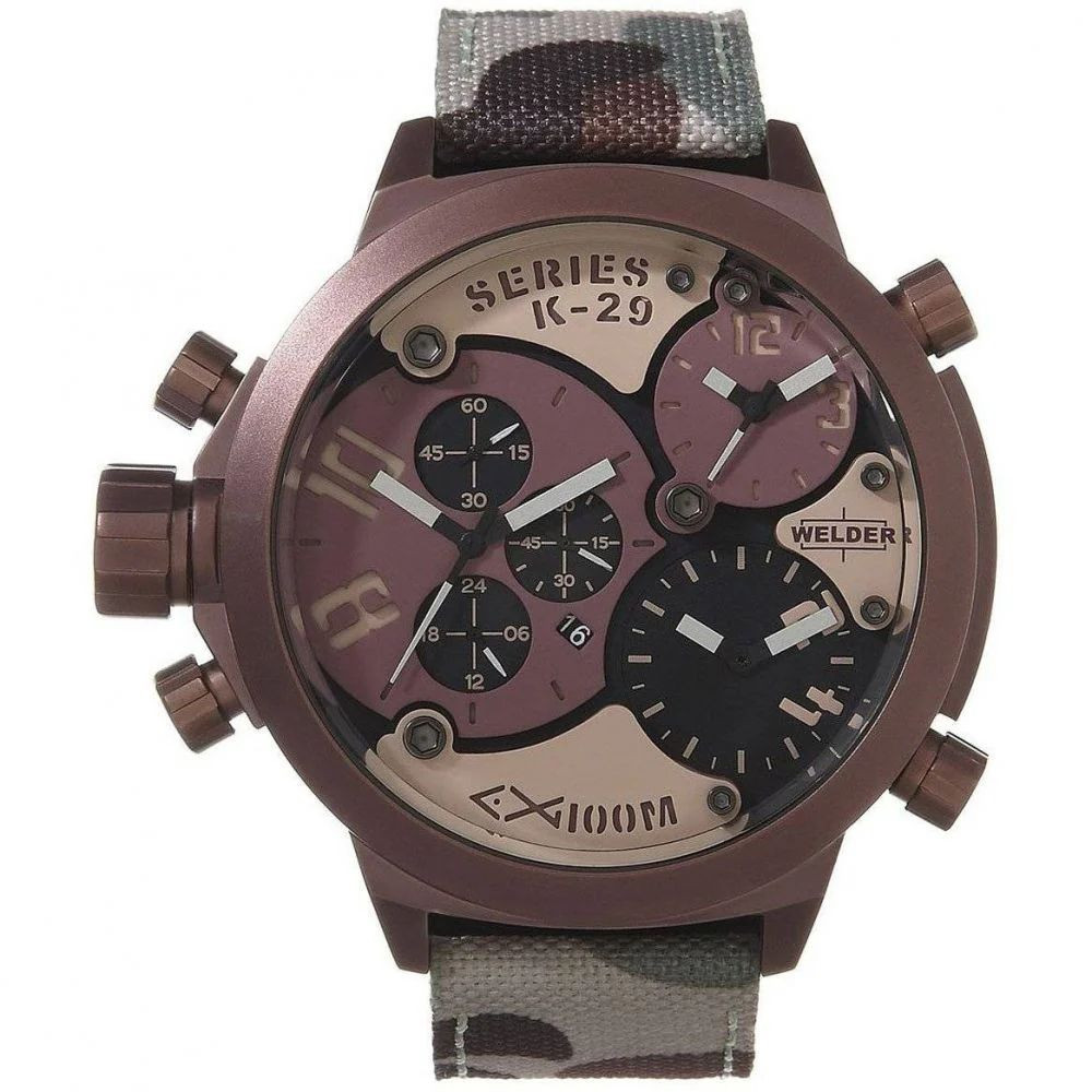 Produktbild för WELDER K29-8005 - Quartz Klocka Herr (53MM)
