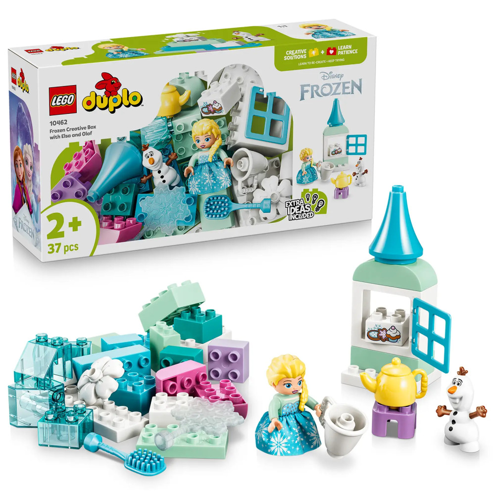 Produktbild för LEGO® DUPLO® 10462 Ledové království: Kreativní krabička s Elsou a Olafem