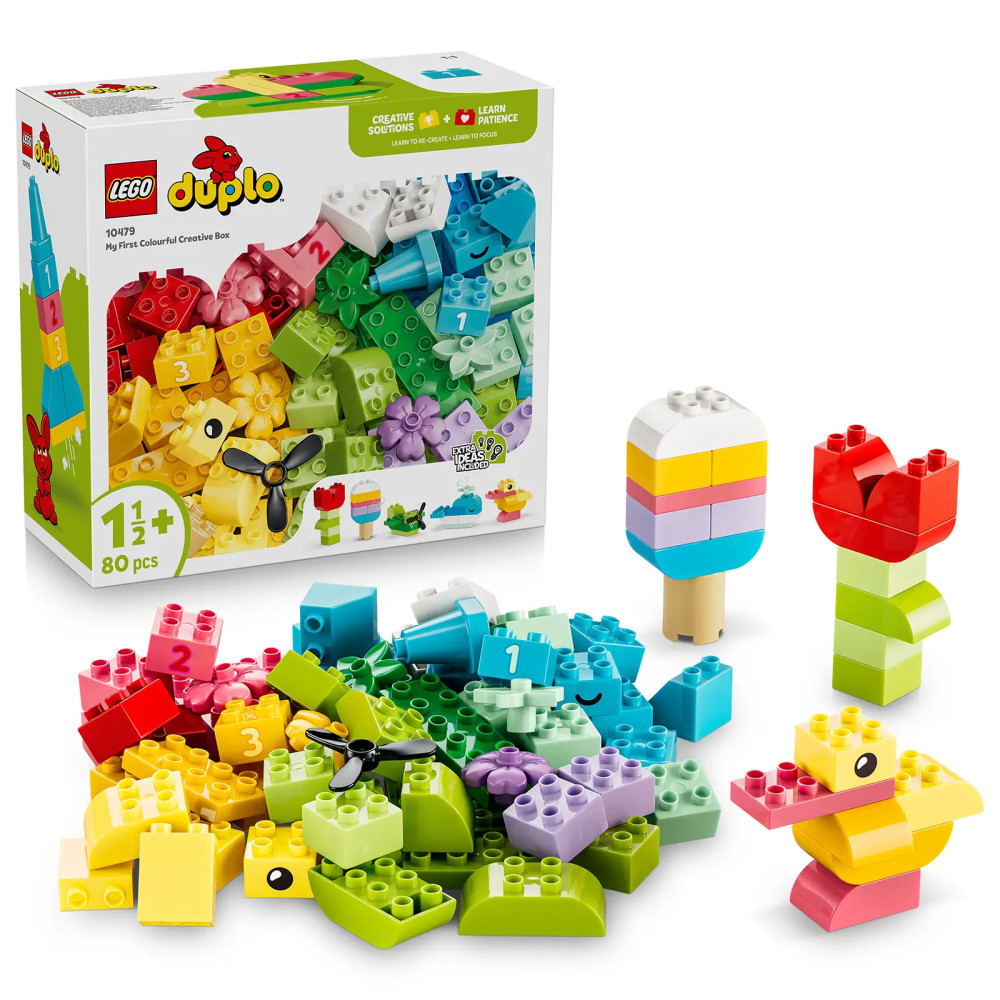 Produktbild för LEGO® DUPLO® 10479 Barevný kreativní box s kostkami