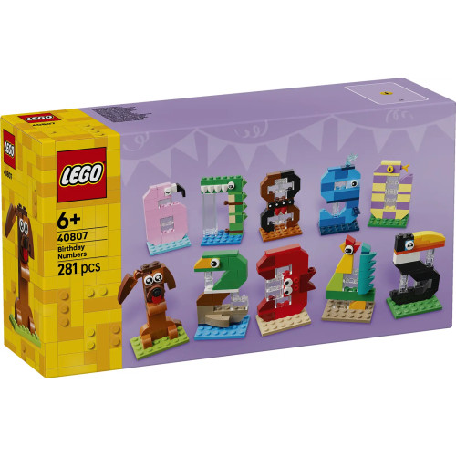 LEGO® LEGO® Iconic 40807 Narozeninová čísla