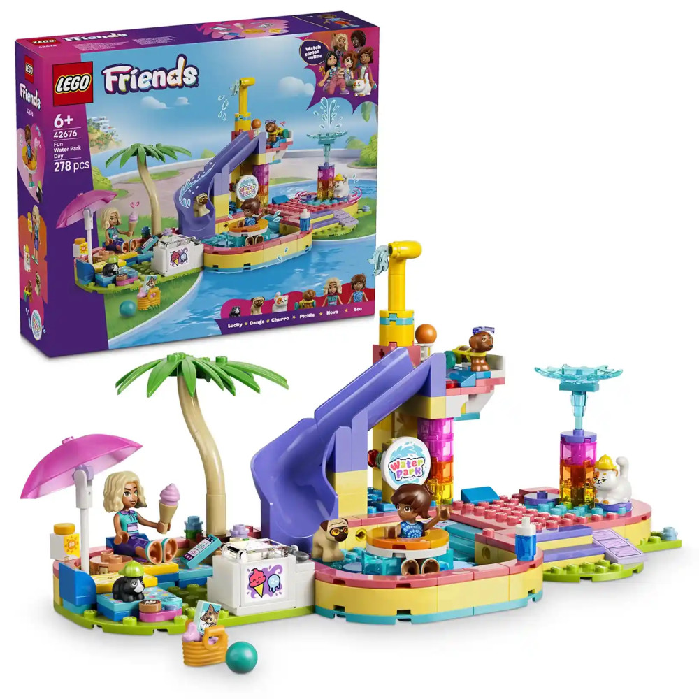Produktbild för LEGO® Friends 42676 Zábavný den v aquaparku