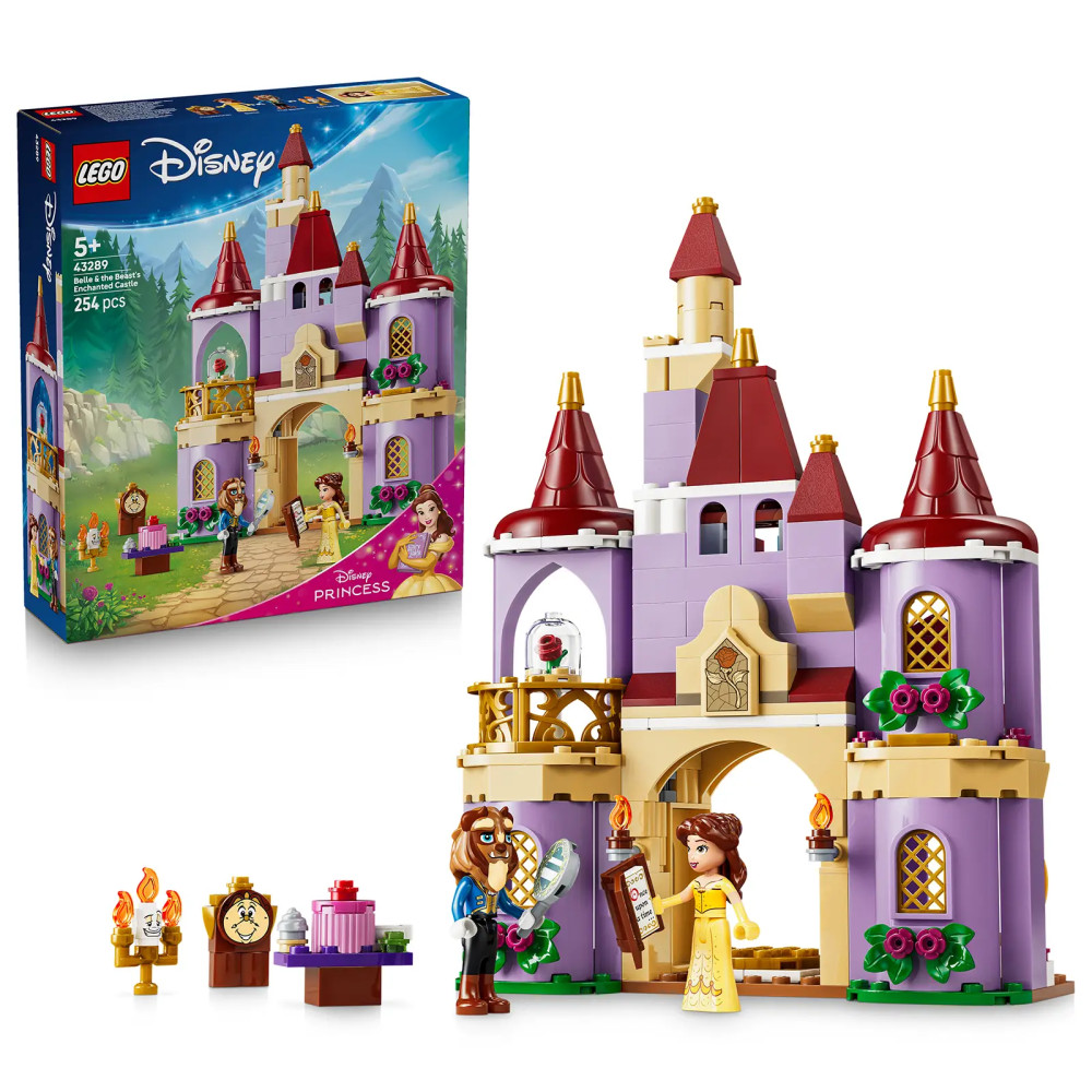 Produktbild för LEGO® │ Disney 43289 Kráska a zvíře: Začarovaný zámek
