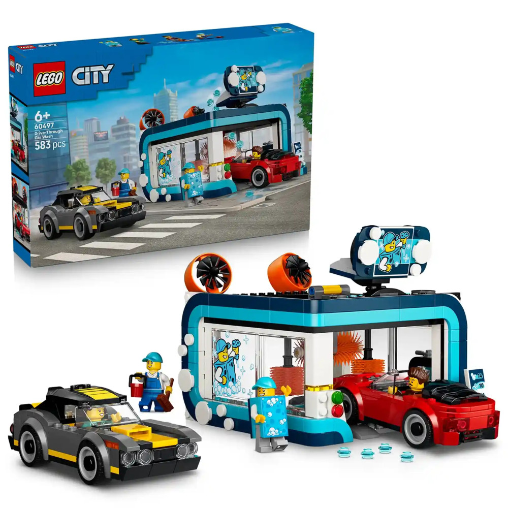 Produktbild för LEGO® City 60497 Automatická myčka aut