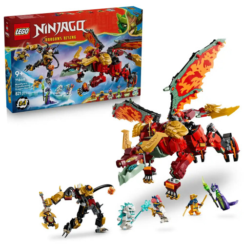 LEGO® LEGO® NINJAGO® 71868 Wyldfyre a transformační dračí oblek
