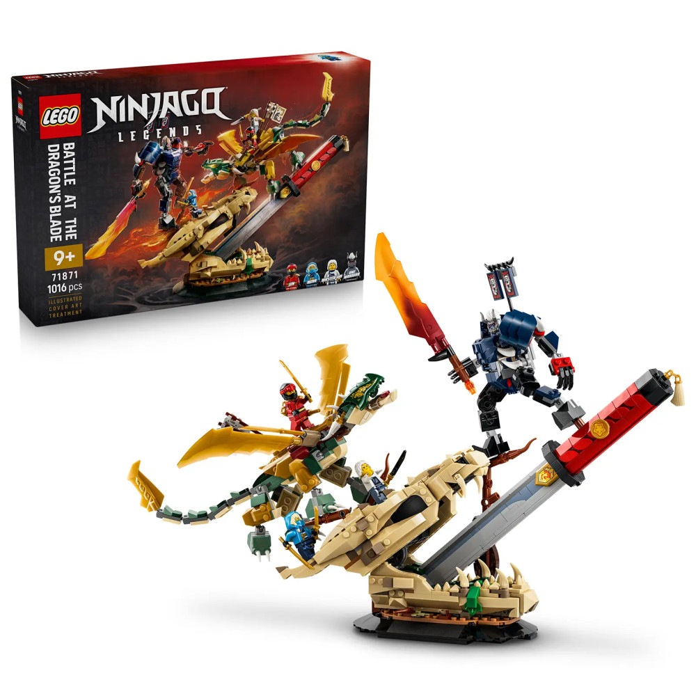 Produktbild för LEGO® NINJAGO® 71871 Bitva u Dračí čepele