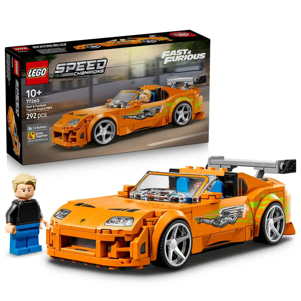 Produktbild för LEGO® Speed Champions 77260 Rychle a zběsile Toyota Supra MK4