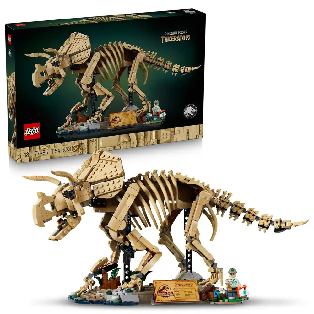Produktbild för LEGO® Jurassic World 77985 Dinosauří fosilie: Triceratops