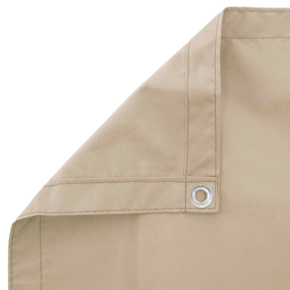 Produktbild för Balkongskärm 150 x 600 cm Tyg med PU-beläggning Beige
