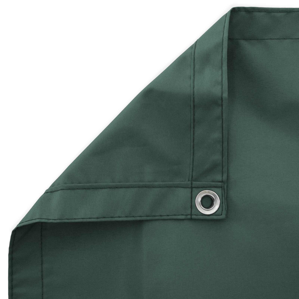 Produktbild för Balkongskärm 180 x 500 cm Tyg med PU-beläggning Mörkgrön