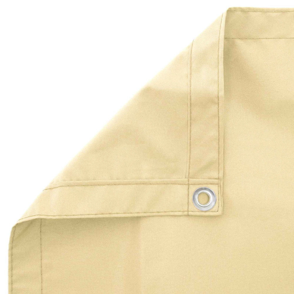 Produktbild för Balkongskärm 1,8 x 15 m Tyg med PU-beläggning Beige