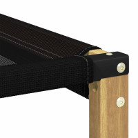Produktbild för Utomhus Mellansoffa med kudde Vit 79 x 83 x 73 cm stål