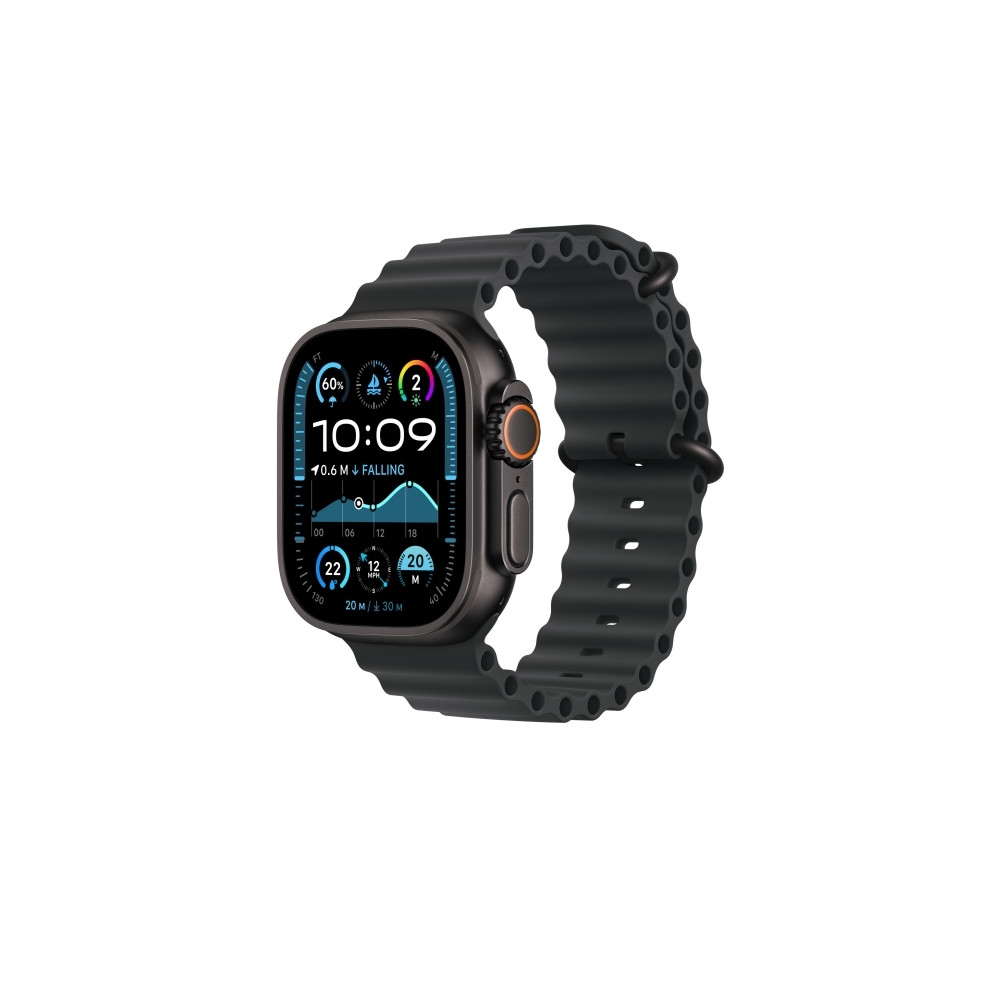 Produktbild för Apple - band för smart klocka - 49 mm, svart titanfinish