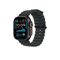Produktbild för Apple - band för smart klocka - 49 mm, svart titanfinish