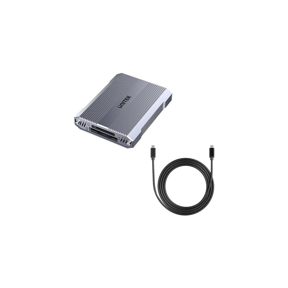 Produktbild för Minneskortläsare Unitek Card Reader CF Express, SD/Micro SD,...