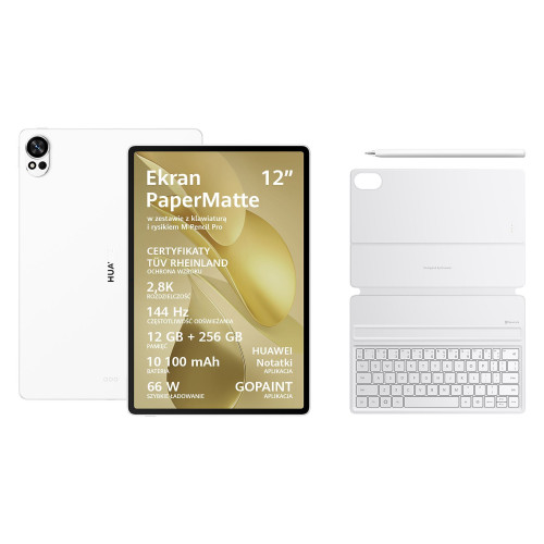 Huawei Huawei Matepad 12X 2025 12/256GB PaperMatte WiFi vit + tange...