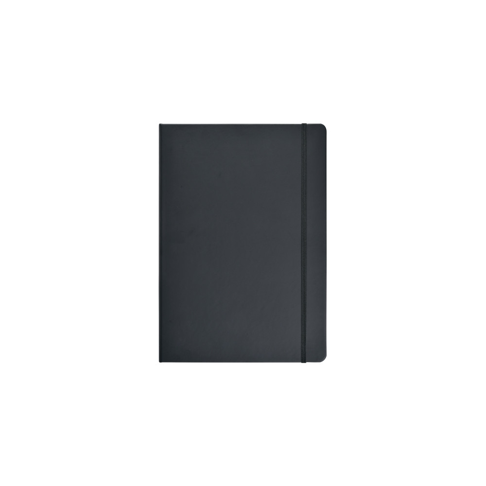 Produktbild för Anteckningsblock, BNT, A5, svart, 148x210 mm 80g/m2, linjera...