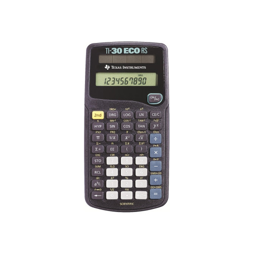 TEXAS INSTRUMENTS Texas Instruments TI-30 eco RS - vetenskaplig kalkylator