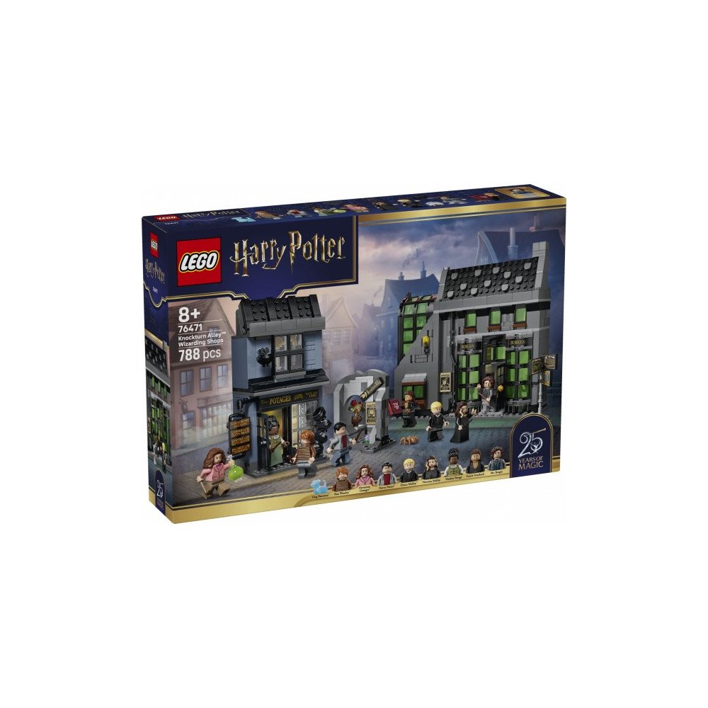 Produktbild för LEGO Harry Potter 76471 Svartvändargrändens trollkarlsbutike...