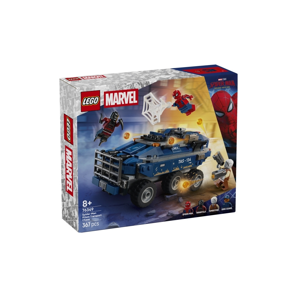 Produktbild för LEGO Super Heroes Marvel 76349 Spider-Mans fängelsetransport...