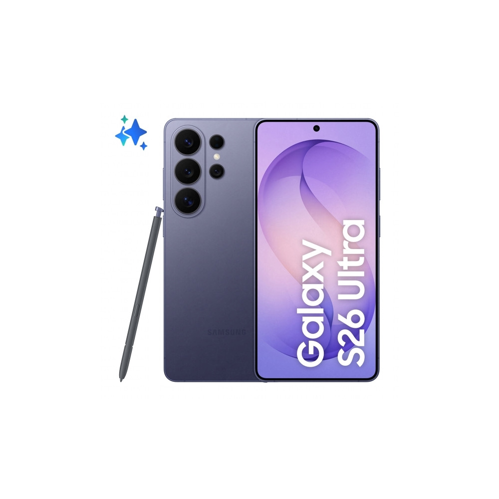 Produktbild för Samsung Galaxy S26 Ultra - koboltviolett - 5G pekskärmsmobil - 1 TB - GSM