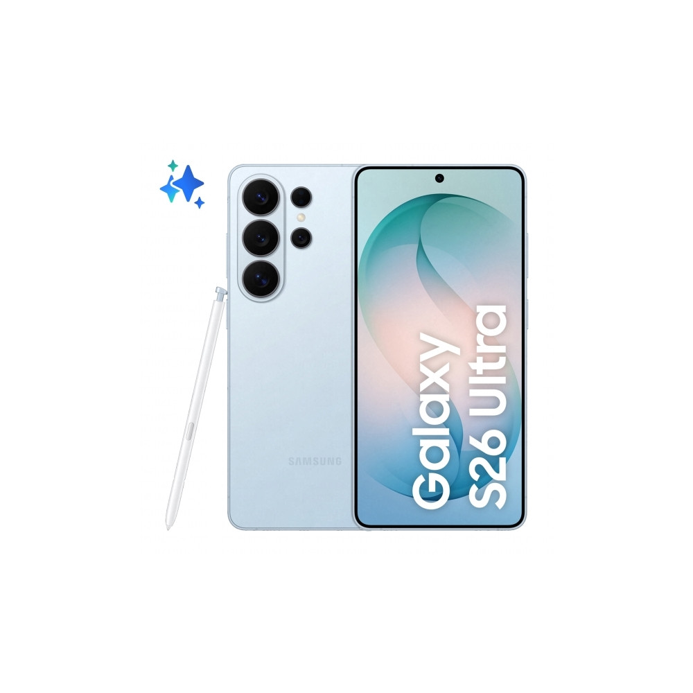 Produktbild för Samsung Galaxy S26 Ultra - himmelsblå - 5G pekskärmsmobil - 1 TB - GSM