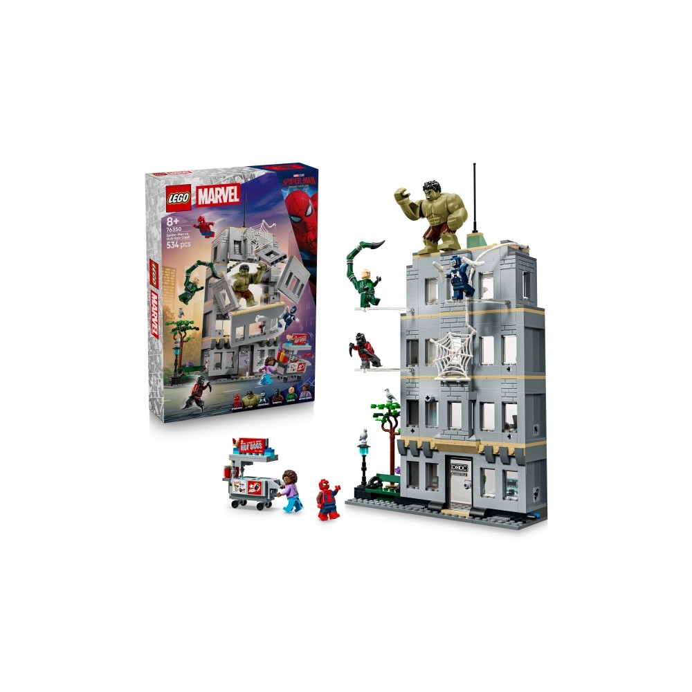 Produktbild för LEGO Super Heroes Marvel 76350 Episk sammandrabbning med Spi...