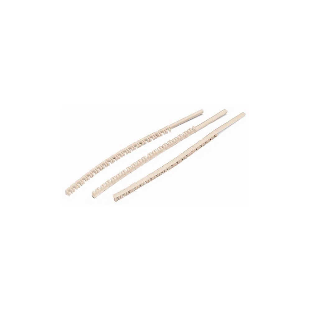 Produktbild för Wago 249-245, Markörer för kopplingsplintar, 10 styck, Vit,...