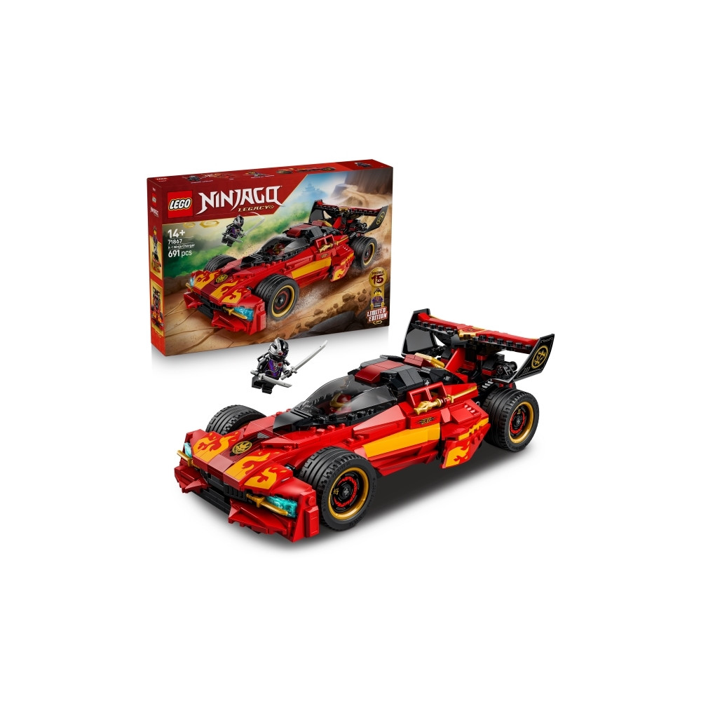 Produktbild för LEGO Ninjago 71867 X-1 X-1 Ninjabil