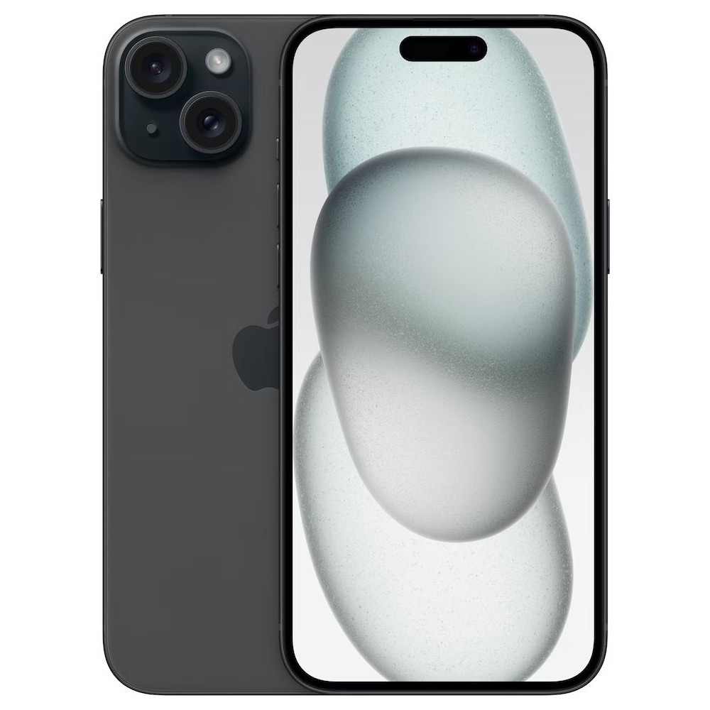 Produktbild för Apple iPhone 15 Plus - svart - 5G smartphone - 512 GB - GSM